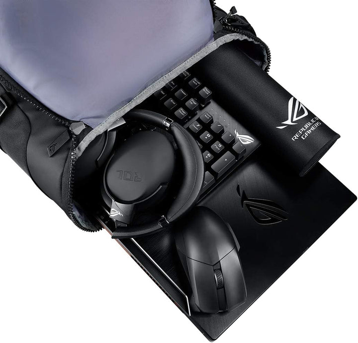 ASUS ROG Ranger BP201 Gaming Notebook Rucksack (leichtgewichtig, wasserabweisend, 22 Liter Stauraum,
