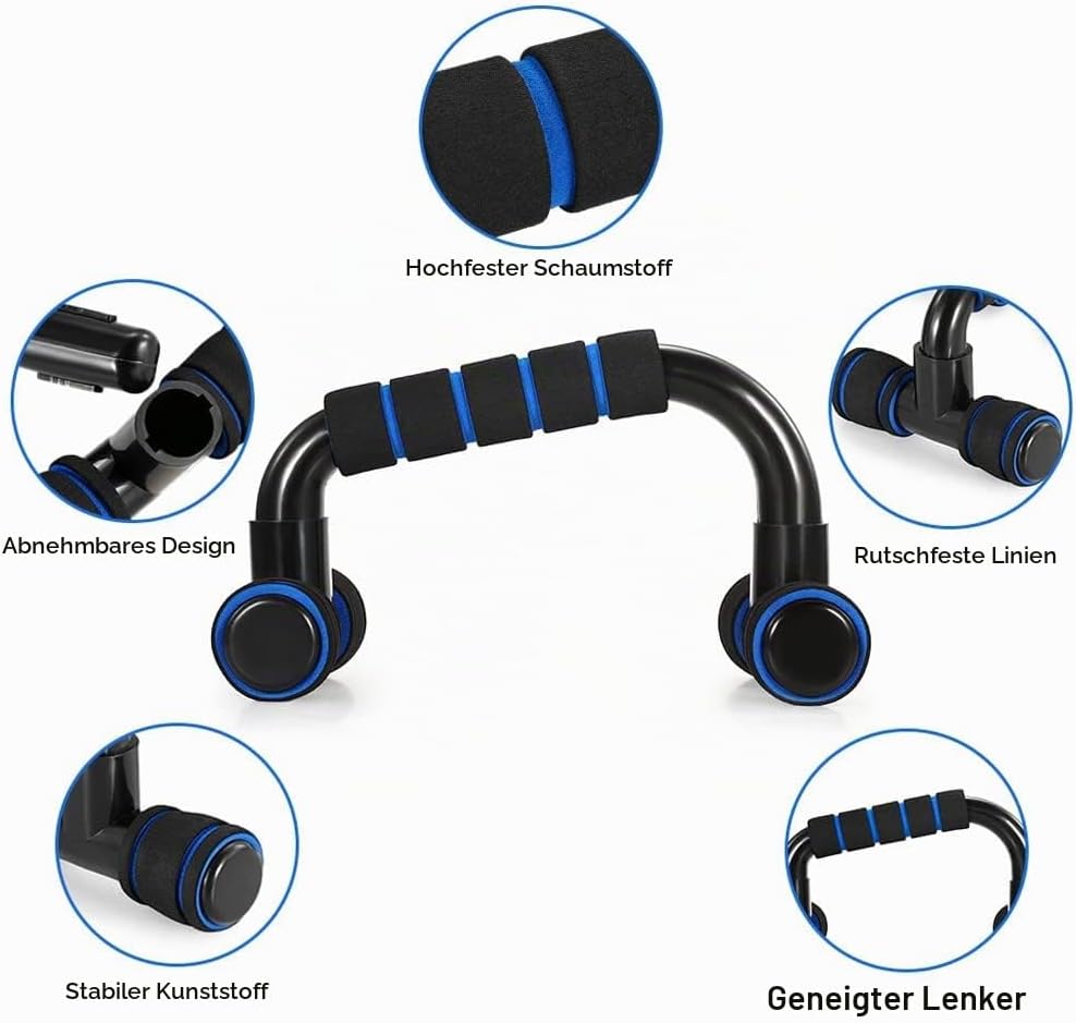 TOMSHOO Bauchroller AB Roller Bauchtrainer Fitnessset für Bauchtraining zu Hause und in Fitnesstudio