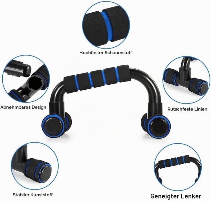 TOMSHOO Bauchroller AB Roller Bauchtrainer Fitnessset für Bauchtraining zu Hause und in Fitnesstudio