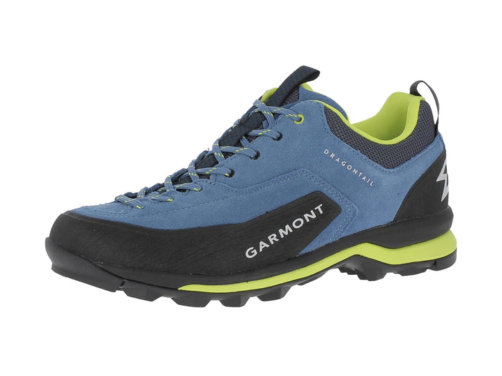 GARMONT Herren DragontailSneaker 44.5 EU Coronet Blue Primerose Green, 44.5 EU Coronet Blue Primeros