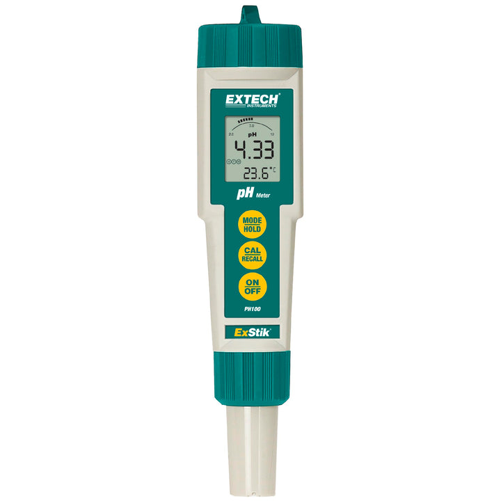 Extech Wasserdichtes pH-Messgerät, 1 Stück, PH100, PH