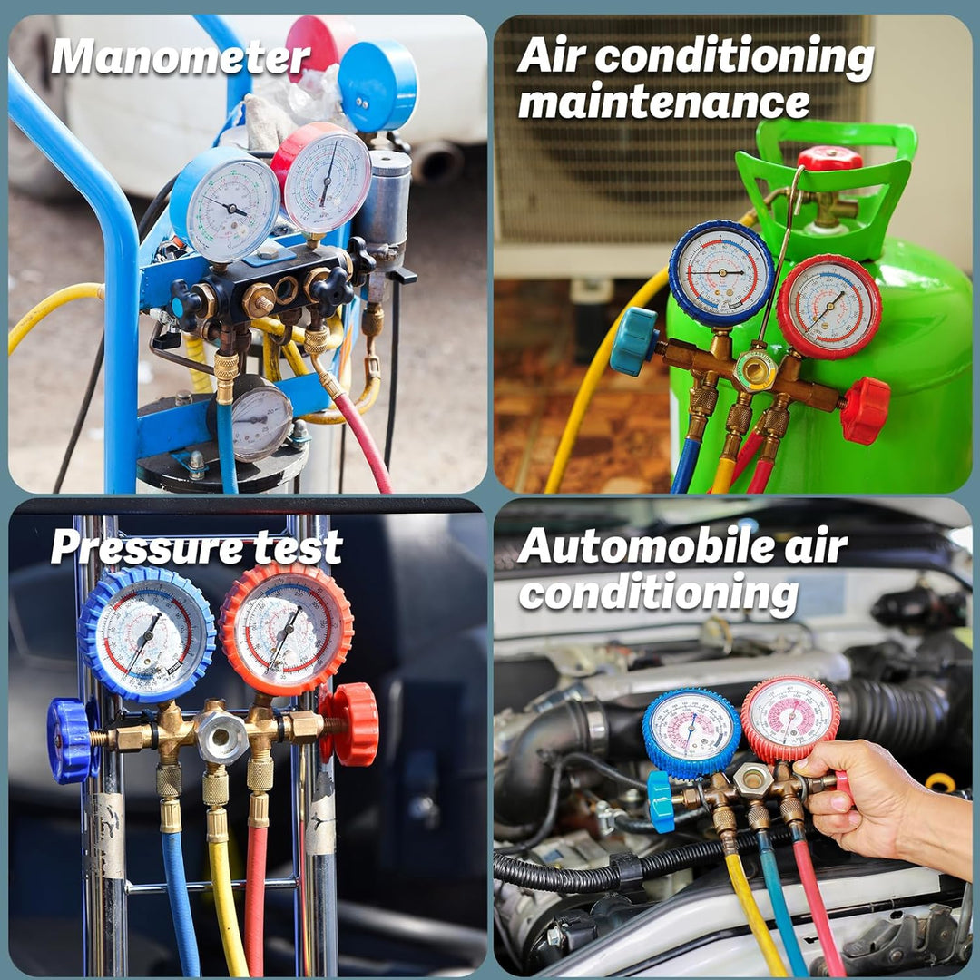 R134a Anschluss,Auto Ac Steckverbinder Schlauch Set Kit Klimaanlage Adapter 2 Stück Klimaanlage Adap
