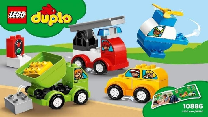 LEGO DUPLO My First Car Creations 10886 Building Blocks, New 2019 (34 Pieces)