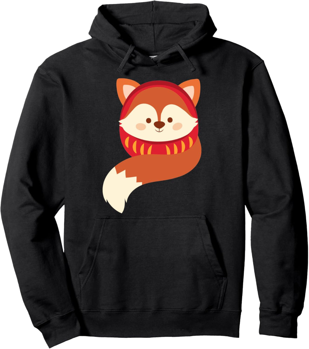 Japanisch Daruma Doll Kawaii Red Fuchs Japan Kultur Pullover Hoodie