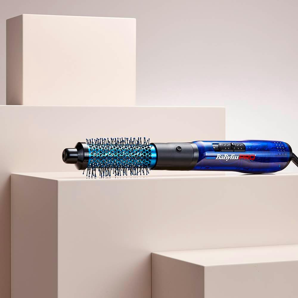 Babyliss Pro BAB2620E Blue Lightning Warmluftbürste , 1er Pack