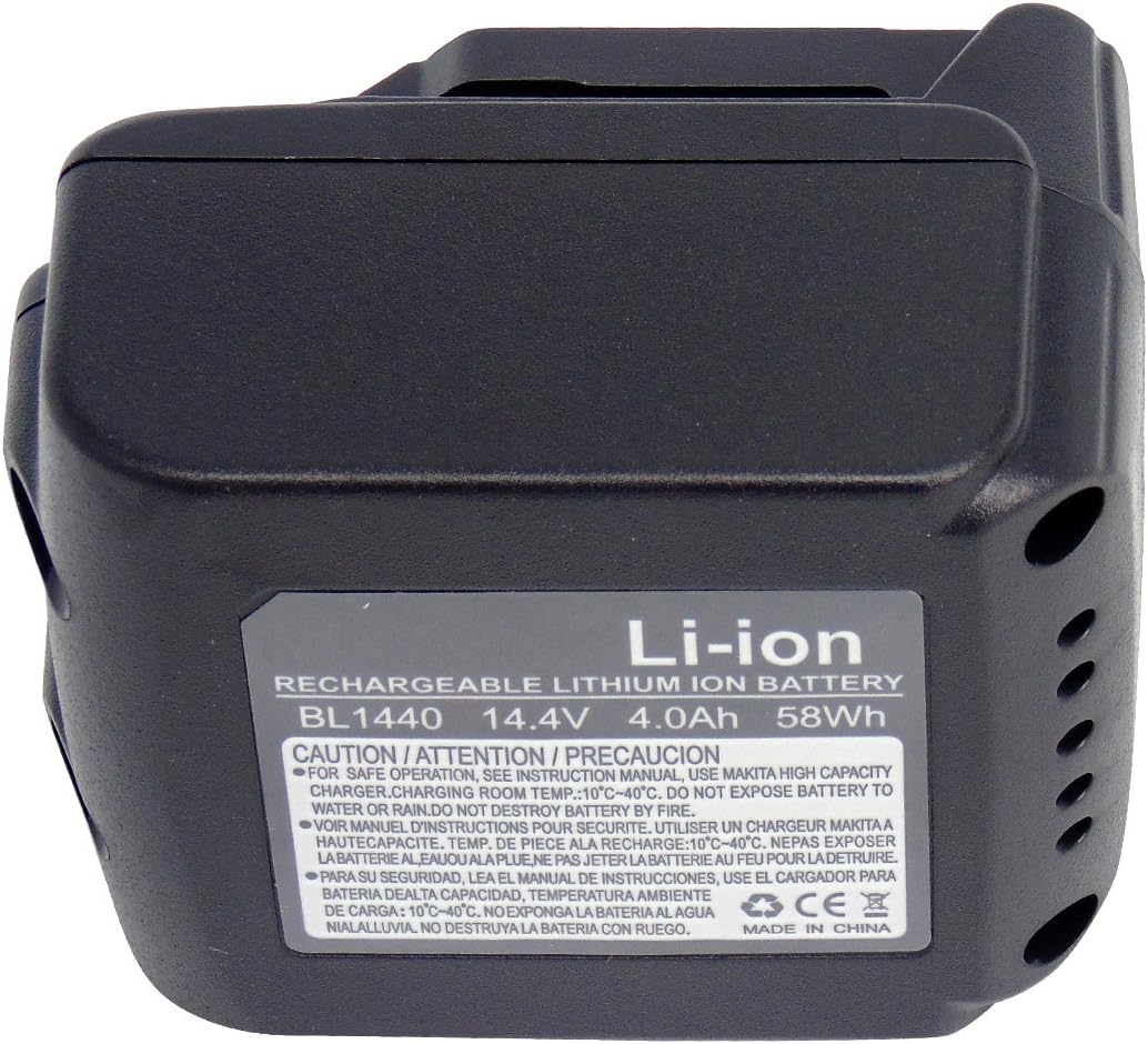 14.4V 4.0Ah Lithium Ion Ersatz Werkzeug Akku Batterie für Makita BL1430 BL1415 BL1440 4000mAh