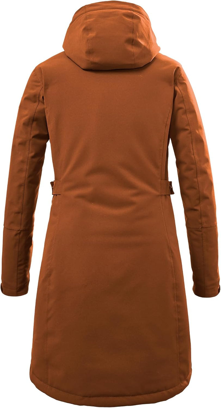 Killtec Damen Parka Funktionsparka mit abzippbarer Kapuze KOW 165 WMN PRK wasserdicht, Winddicht, at