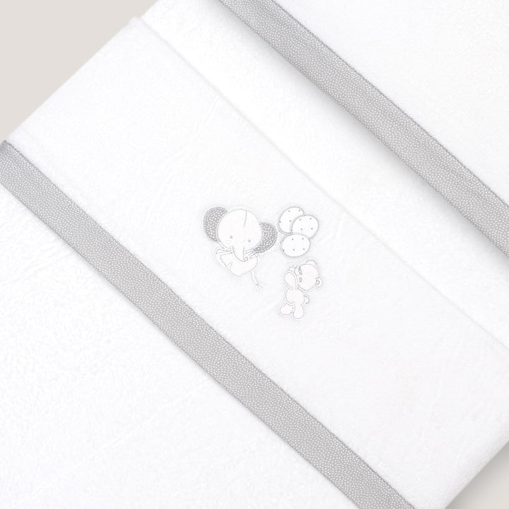 Interbaby Bettwäsche-Set für Kinderbett, 60 x 120 cm, 100% Polyester, warm, inklusive Spannbettlaken