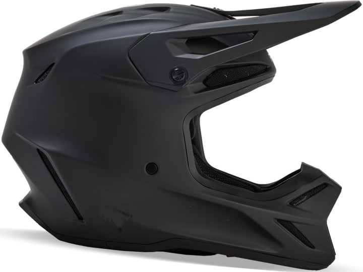 Fox Motocross-Helm V3 M Schwarz, M Schwarz