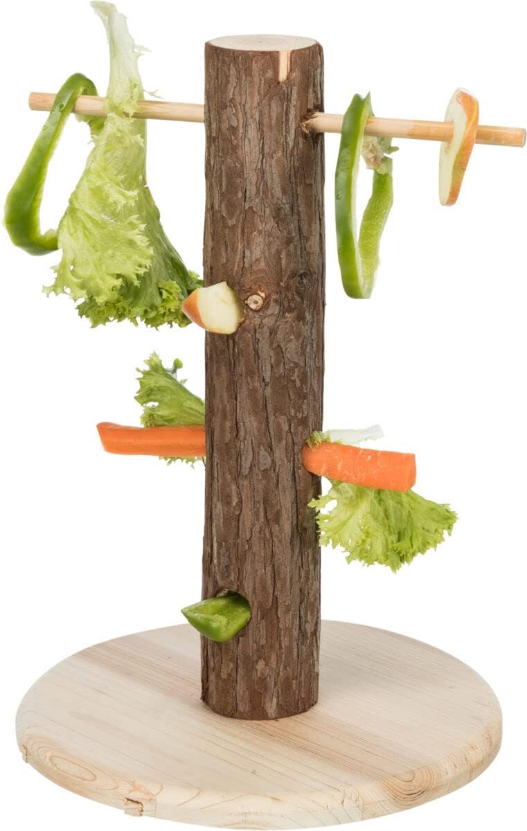 Trixie 61199 Futterbaum, Kaninchen, Rindenholz, ø 25 × 36 cm