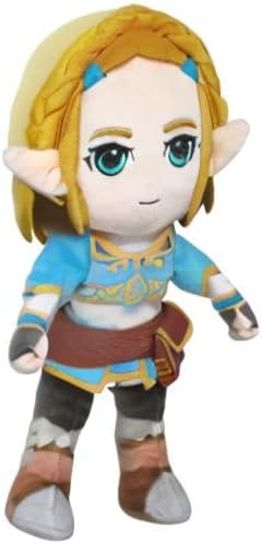 Sanei Boeki Princess Zelda (S) The Legend of Zelda Breath of The Wild Plush Toy Peluche 29cm