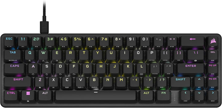 Corsair K65 PRO Mini RGB 65% Optical Mechanical Gaming Keyboard - OPX Schalter - PBT Double-Shot Tas