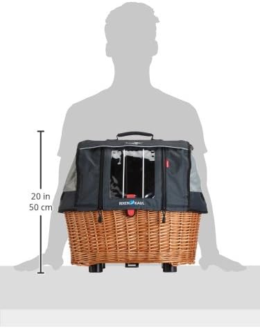 KlickFix Unisex Hundekorb Doggy Basket Plus Gta Hundekorb, Beige, 36 x 52 x 46 cm Single, Single