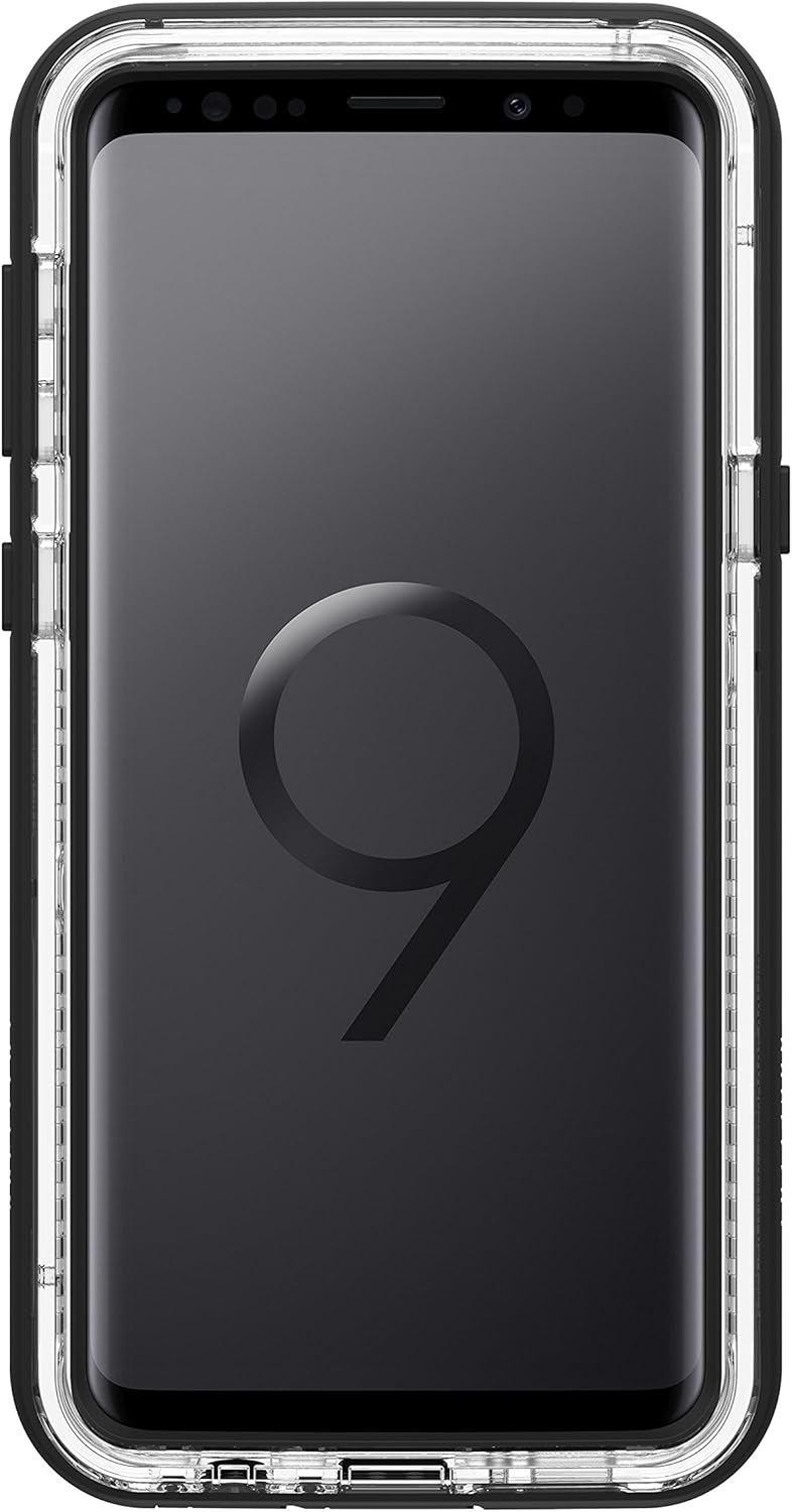 LifeProof Next Schmutzdichte Schutzhülle, (geeignet für Samsung Galaxy S9) schwarz transparent geeig