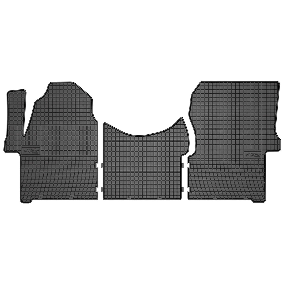 MOTOS Gummimatten Auto Fussmatte passend für Mercedes-Benz Sprinter W906 2006-2019 Van Verbessern Si