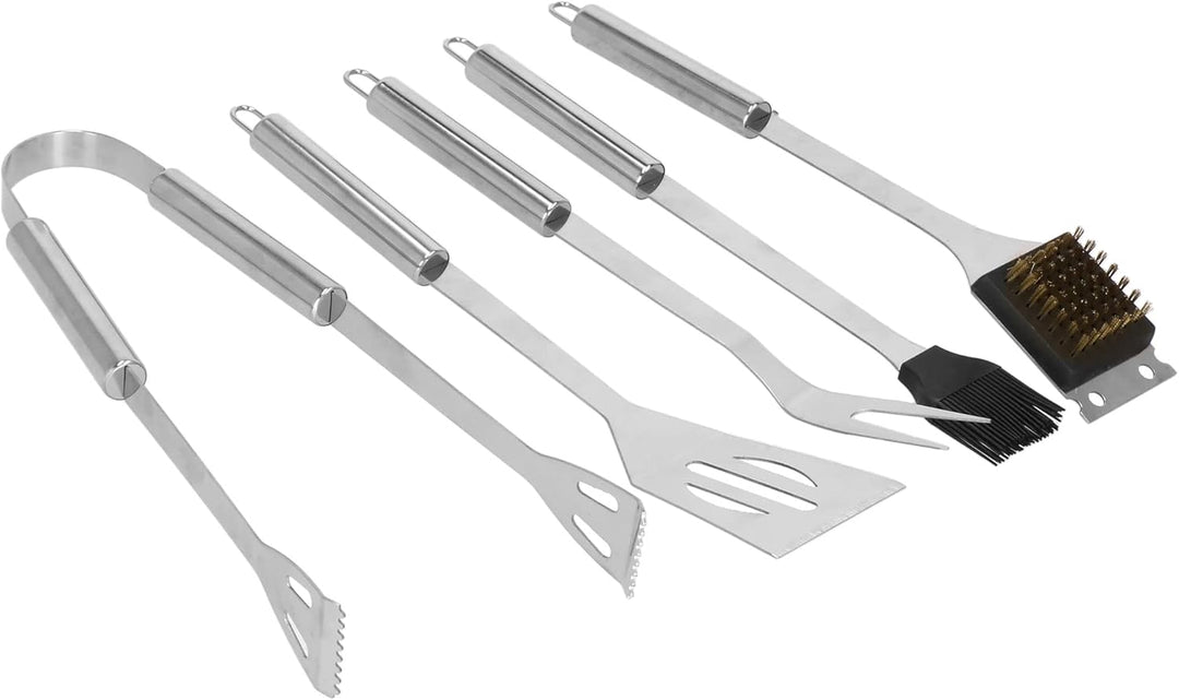 SPRINGOS Grillbesteck Grillzubehör 20-teilig inkl.Tragetasche Grillset aus Edelstahl Barbecue Set Ga