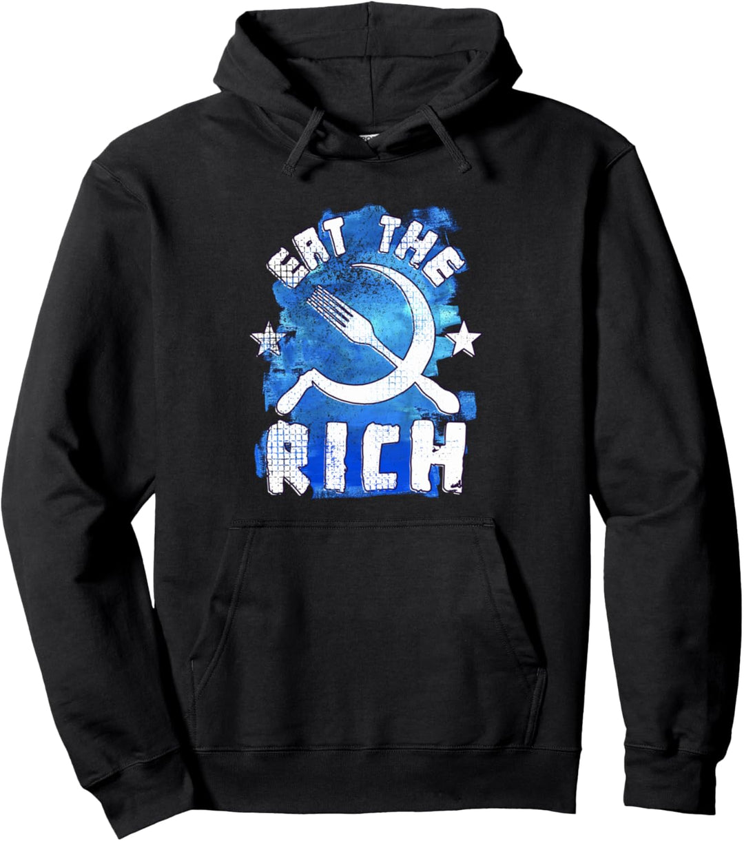 Eat The Rich | Gegen Soziale Ungleichheit und Konsum! Pullover Hoodie
