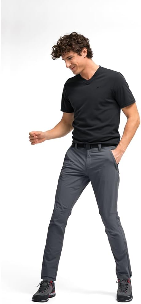 Maier Sports Herren Torid Slim Hose Wanderhose Trekkinghose 24 Graphite, 24 Graphite