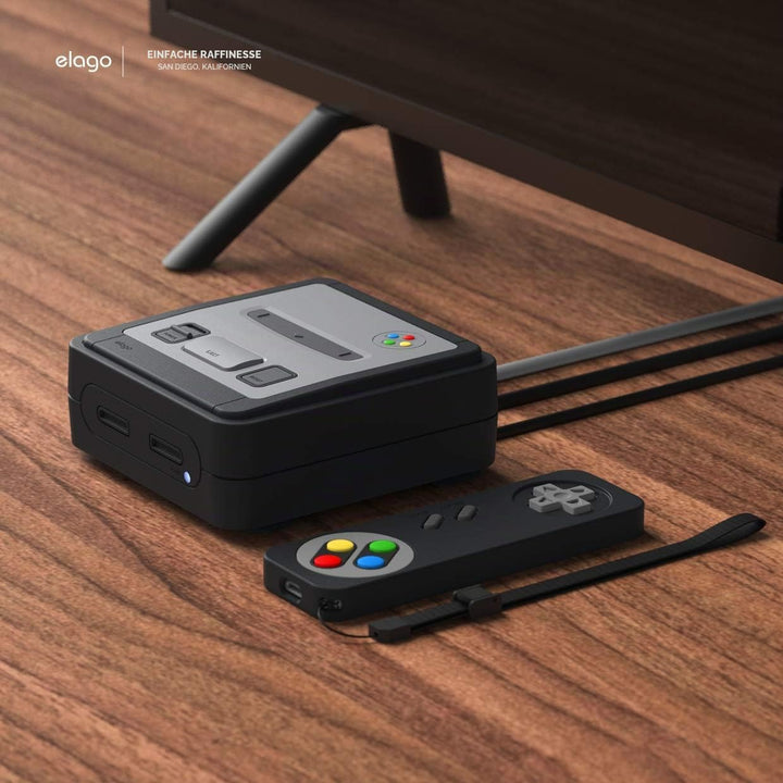 elago T4 Case Hülle Kompatibel mit Apple TV 4K und Kompatibel mit Apple TV HD – Kompatibel mit Allen