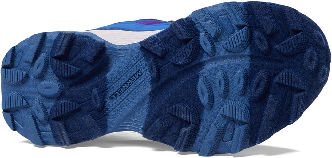 Merrell Unisex Kinder Moab Speed Low WTRPF Wanderschuh 29 EU Blau, 29 EU Blau