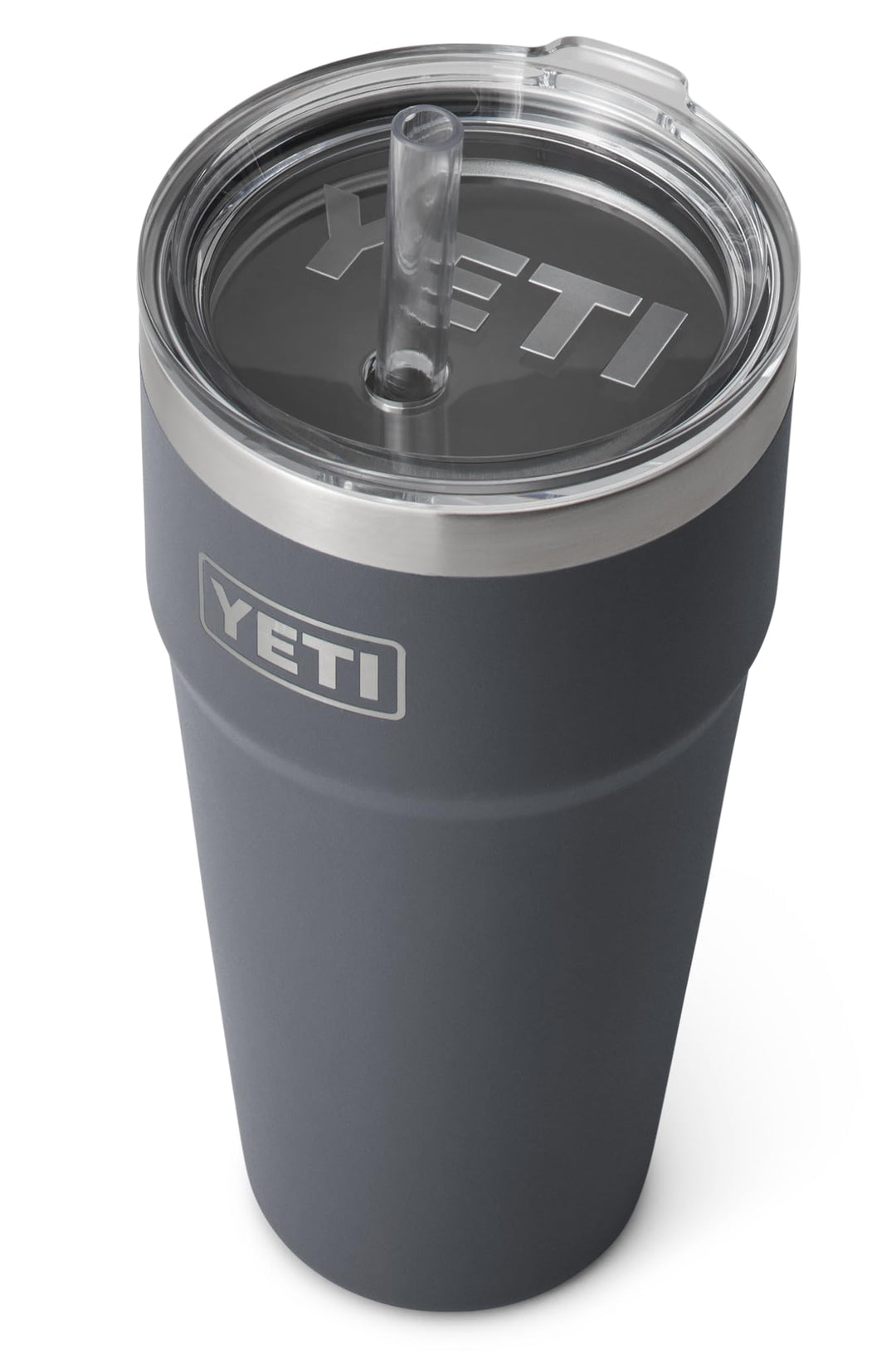 YETI Strohhalmbecher, 26 oz (760 ml), Charcoal, Charcoal