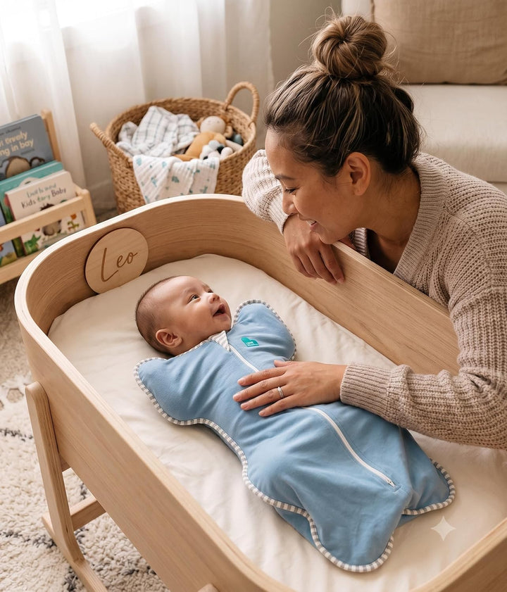 Love To Dream Pucksack, Baby Erstausstattung Small (2,2-3,8kg), ideal für Moderate Temperaturen 20-2