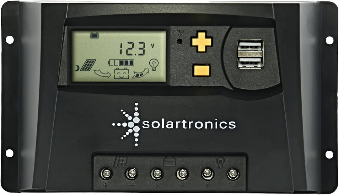 solartronics Komplettset 1x130 Watt Solarmodul Laderegler Photovoltaik Inselanlage