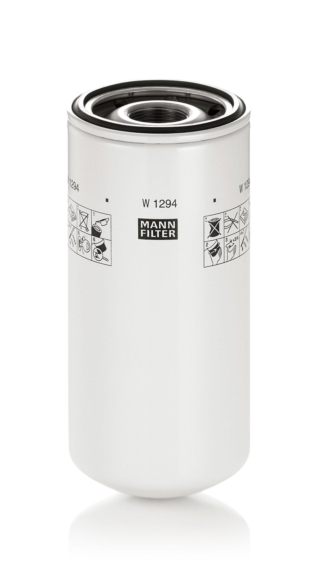 MANN-FILTER W 1294 Ölfilter – Für PKW und Nutzfahrzeuge