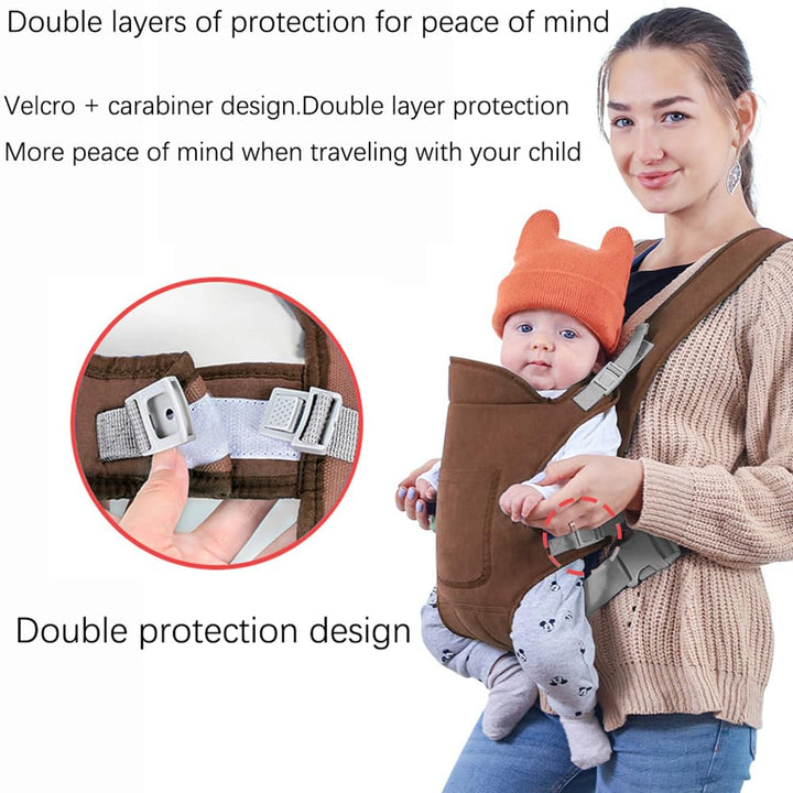 babytrage Neugeborene Ab Geburt, Tragetuch Baby Neugeboren, 4-in-1 Babytrage mit 4 Tragepositionen,