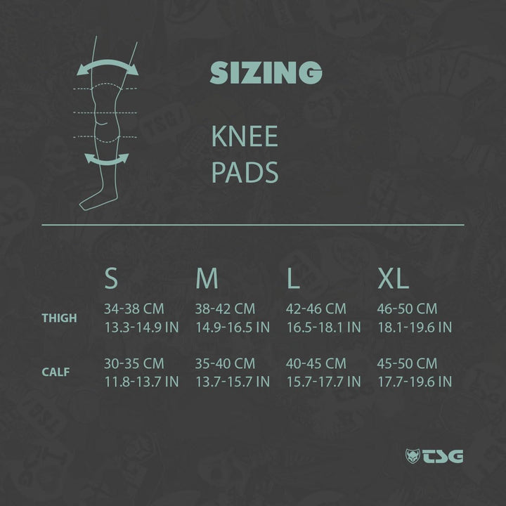 TSG Kneepad Sk8 Dhp's Knieschoner S Schwarz, S Schwarz