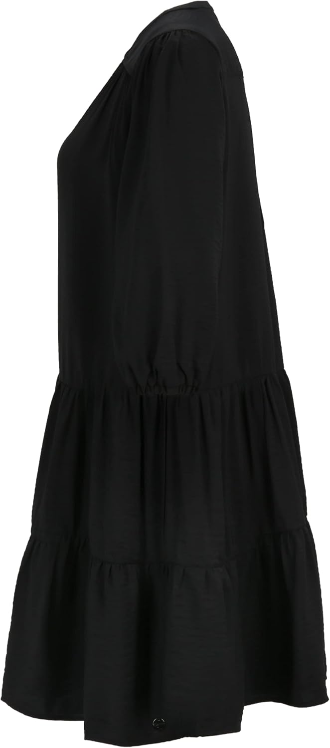 Tamaris Damen ASTANA AOP Kurzes trapez Kleid