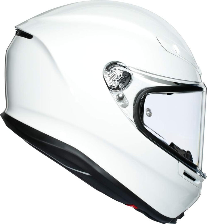 AGV Herren K6 Motorrad Helm XXL Weiss, XXL Weiss