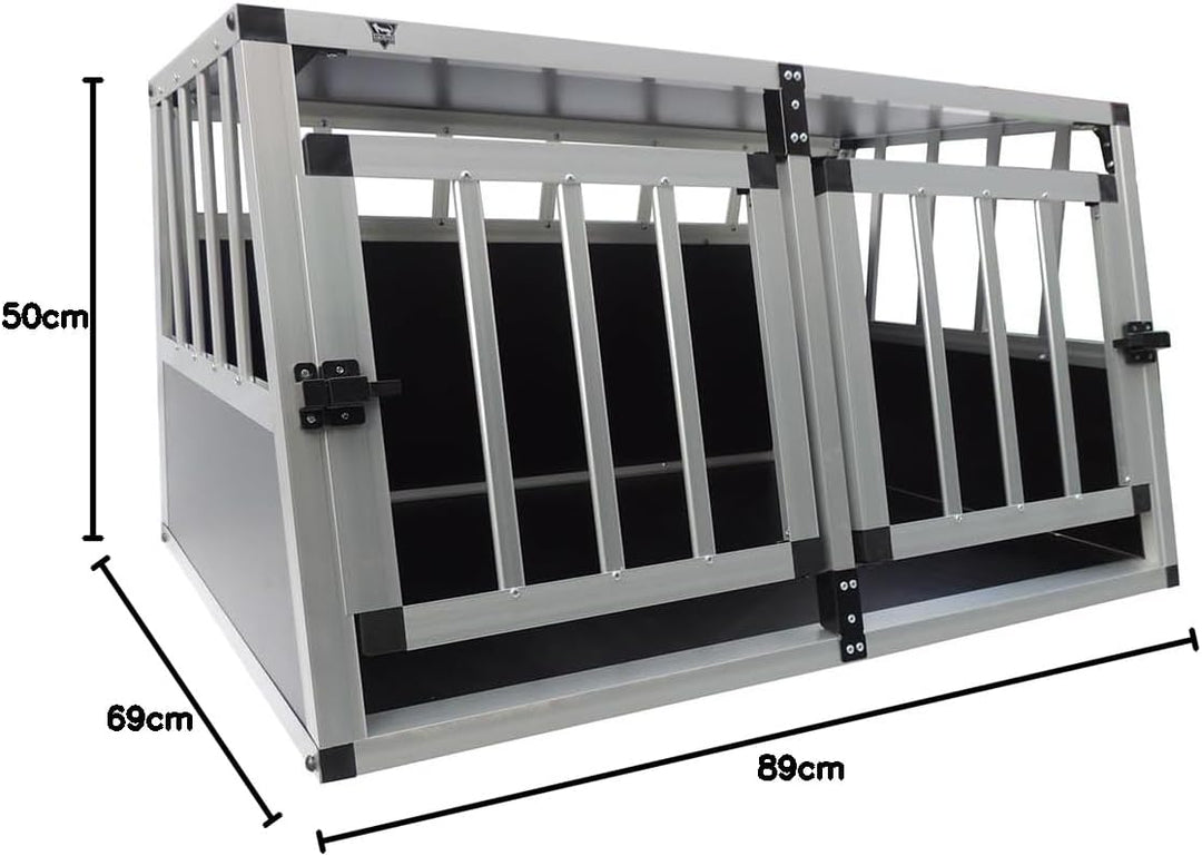 Villa Hunde Transportbox - Sicherer, bequemer Transport für deinen Hund - Stabile Konstruktion, in v