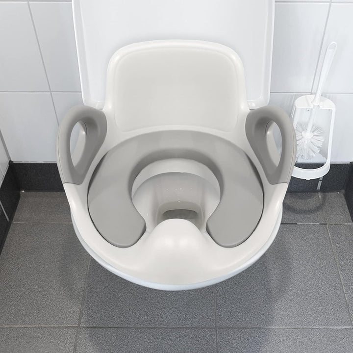 FIVMEN Toilettensitz Kinder Toilettenaufsatz mit PU Gepolstert und Spritzschutz WC Sitz Klositz Toil