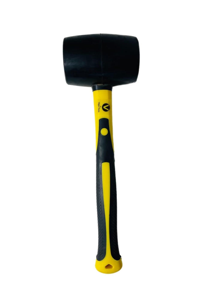 Gummihammer Hammer Ausbeulhammer 1200g Schonhammer Fiberglasstiel