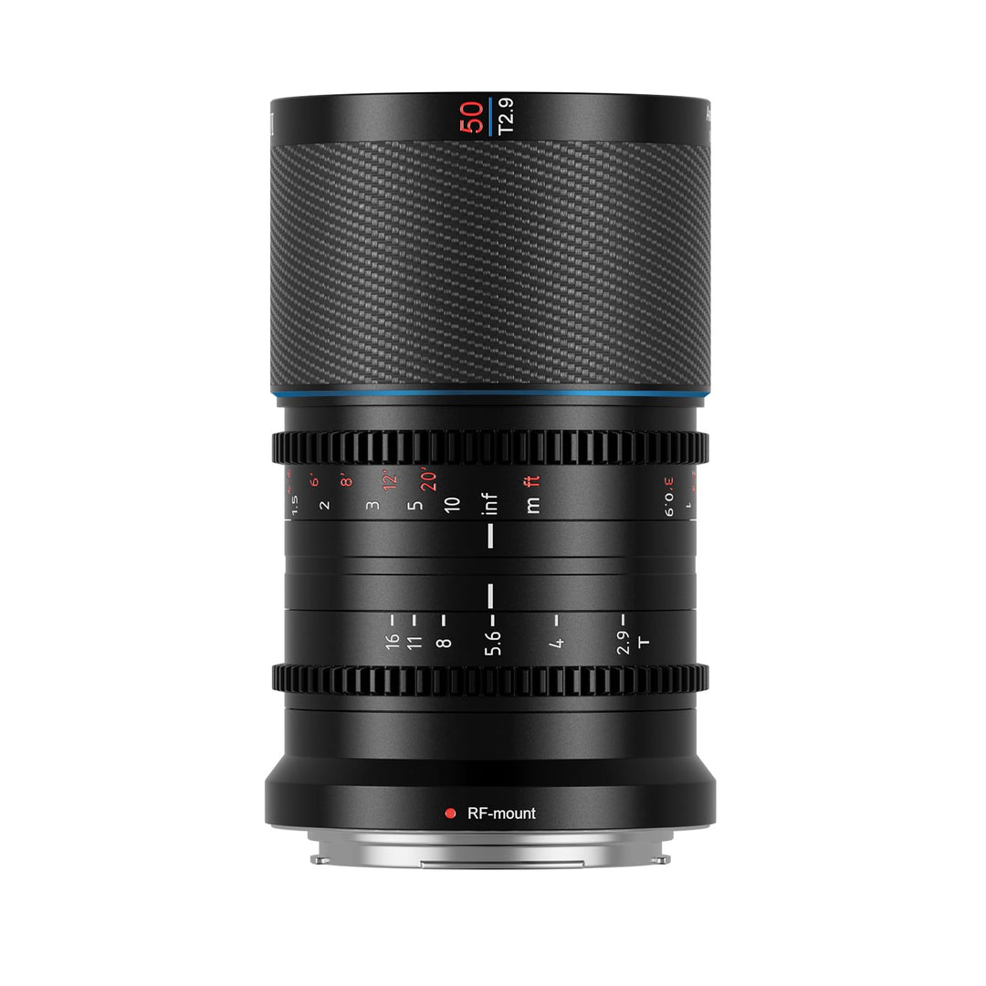 SIRUI Saturn 50 mm T2.9 1.6X Vollformat Kohlefaser anamorphe Linse, Cine Objektiv weniger als 500 g