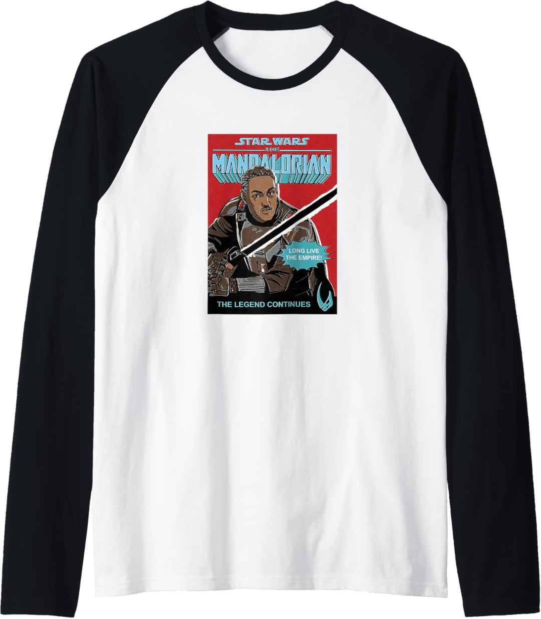 Star Wars: The Mandalorian Long Live Poster Raglan
