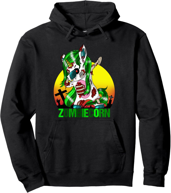 Zombiecorn Halloween Zombies Einhörner Junge Weihnachten Pullover Hoodie