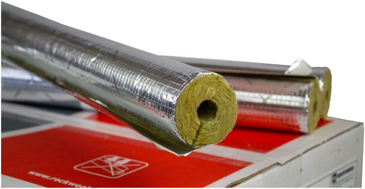 Steinwolle Rohrisolierung Rockwool 800 alu 42 x 40 mm 100% EnEV