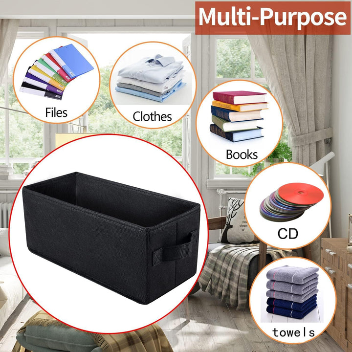 UENTIP CD Aufbewahrungsbox – 4 CD Boxes – 33,5 x 15 x 13,5 cm, Behälter für 30 CDs in vollen Schmuck