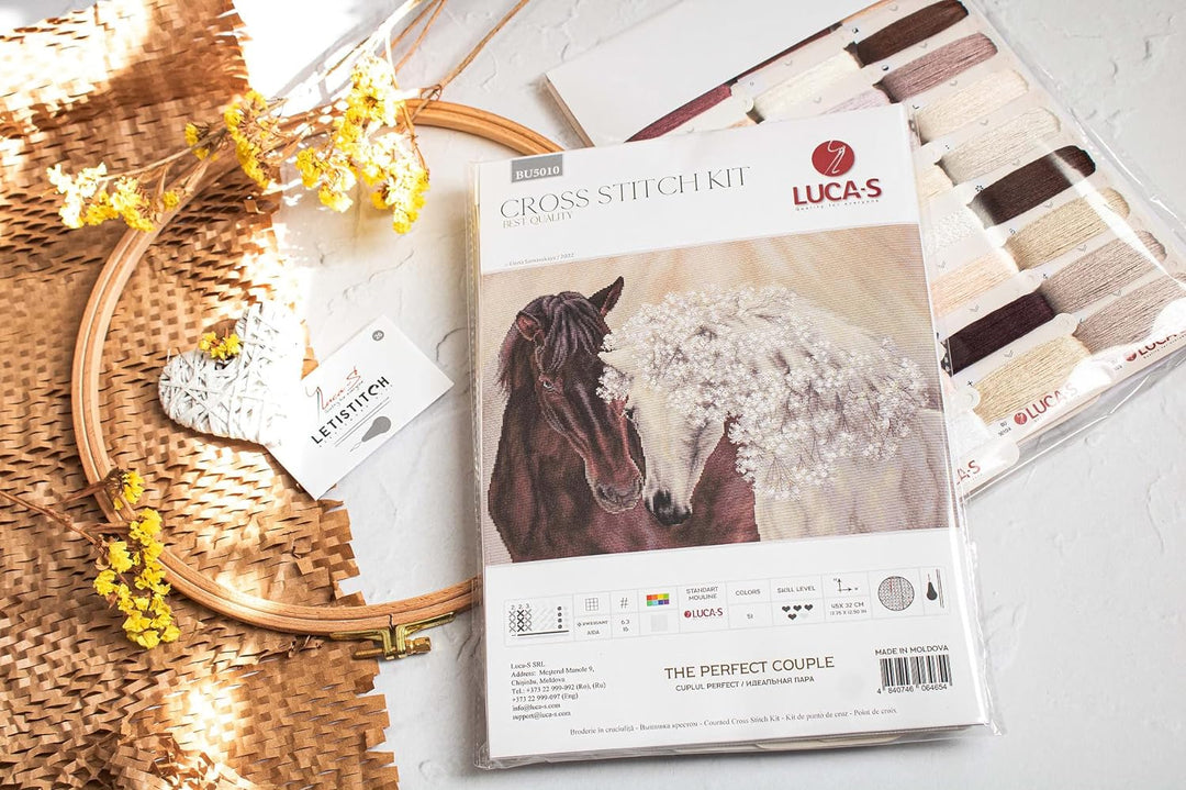 BU5010 Kreuzstich-Set Luca-S - Das perfekte Paar