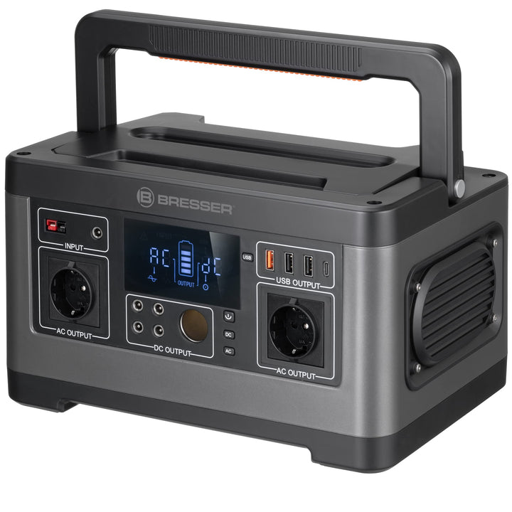 Bresser Mobile Power Station 500 Watt Power Bank für Teleskope oder andere elektronische Geräte mit