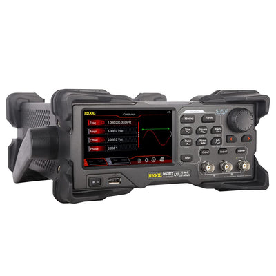 RIGOL DG2072 Funktions-/Arbiträrsignalgenerator, 70 MHz, 250 MSa/s, 2 Kanäle, 16 Mpts, -105 dBc/Hz P