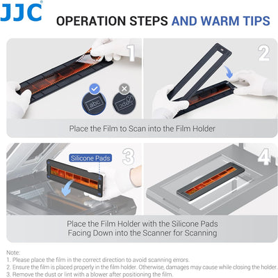 JJC 35mm / 135 Negative Filmhalterung Magnetischer Halter zum Scannen von 24 x 36mm Filmen auf Stand