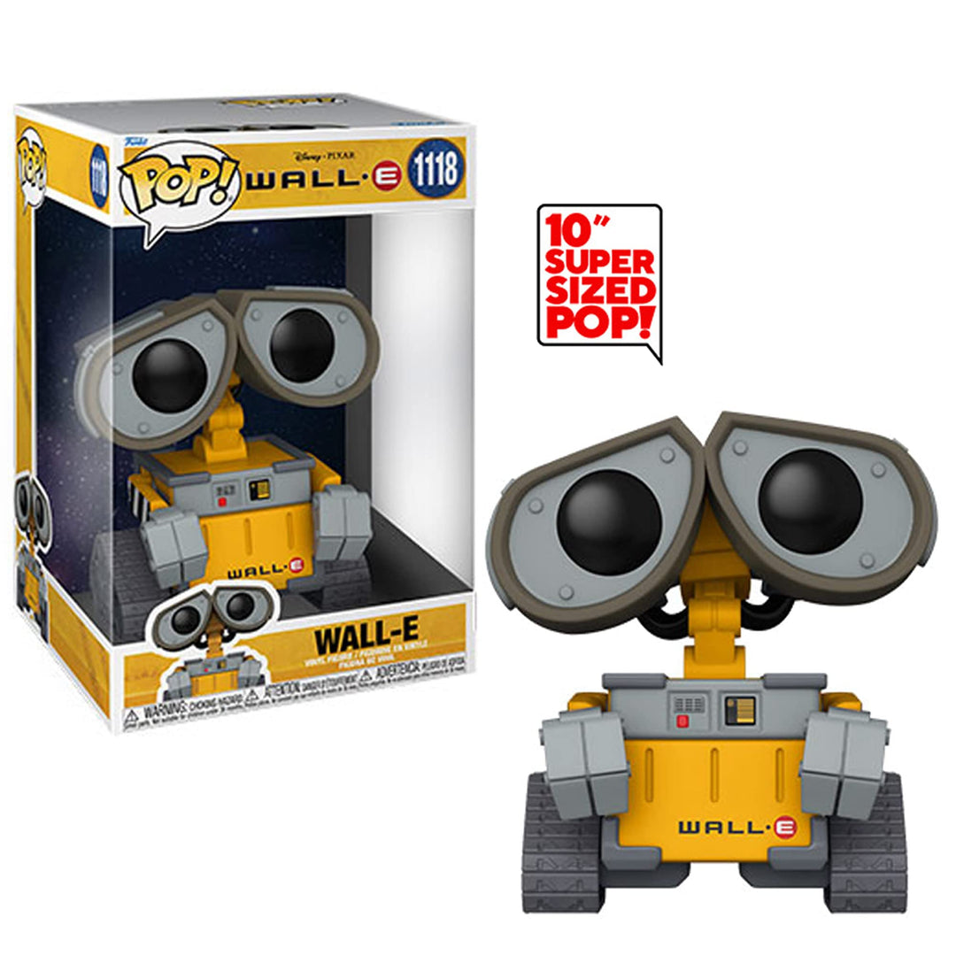 Funko Pop! Jumbo: Wall-E - Wall-E - Vinyl-Sammelfigur - Geschenkidee - Offizielle Handelswaren - Spi