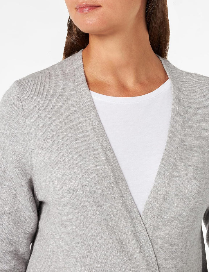 s.Oliver Damen Strickjacke, M 9400 Grau