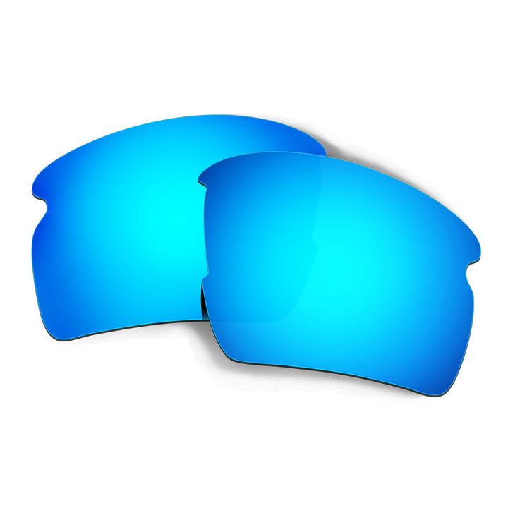 HKUCO Plus Mens Replacement Lenses For Oakley Flak 2.0 XL Sunglasses Blue Polarized