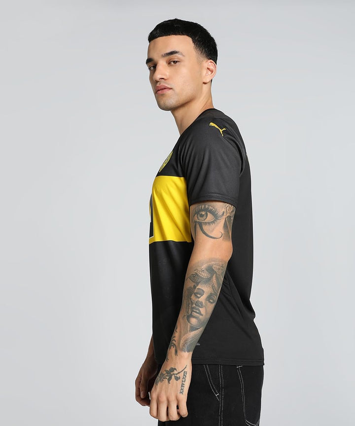 PUMA Puma Herren Borussia Dortmund Trainingstrikot S, Faster Yellow Black 46 Puma Black-faster Yello