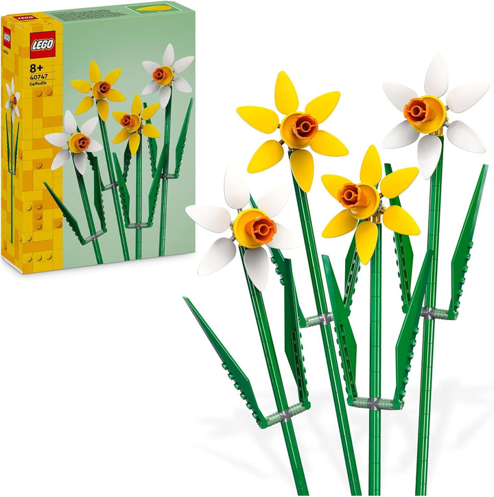 LEGO Creator 3in1 Giesskanne mit Blumen Set, Kinderzimmer-Deko, Baue eine Giesskanne & 40747 Creator