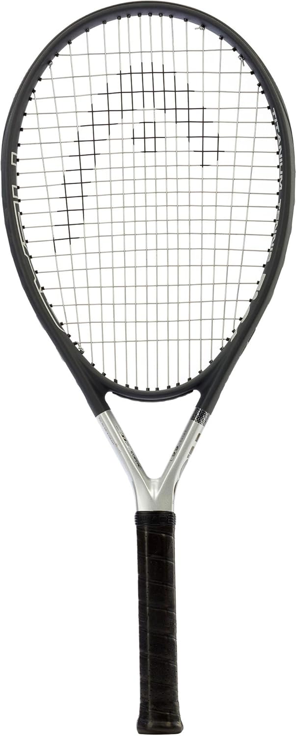 HEAD Herren Tennisschläger Titanium Ti S6 Racquets 1 Schwarz, 1 Schwarz